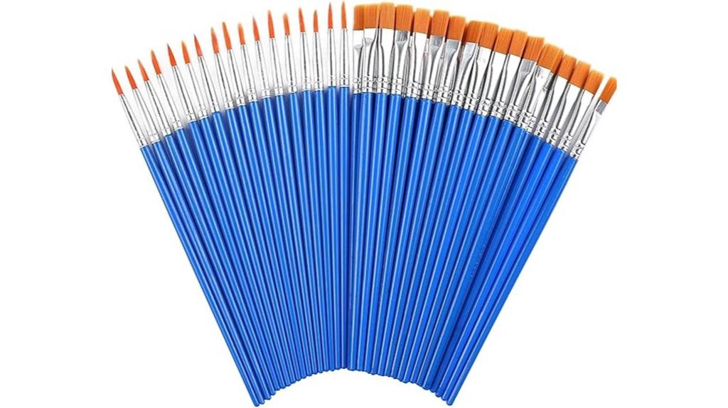 bulk detail painting brushes