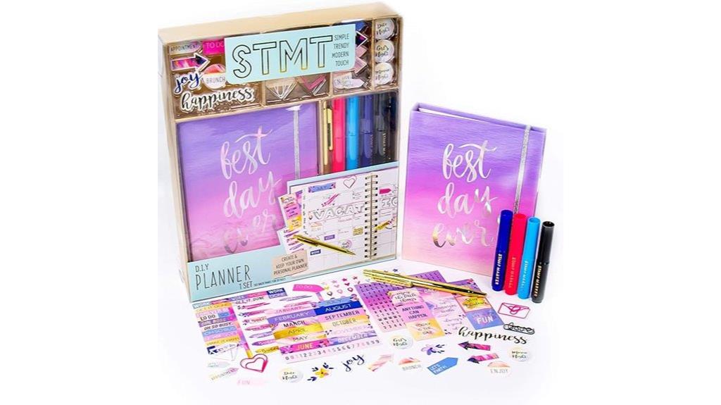 bullet journaling kit for girls