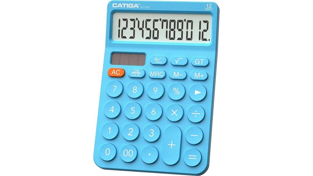 catiga 12 digit calculator