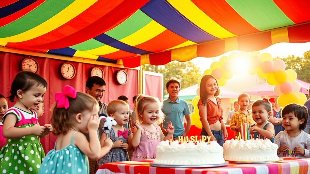 celebrate with perfect timing