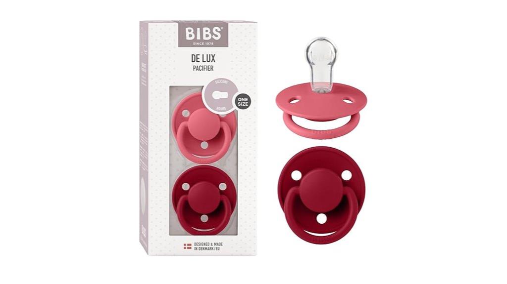 cherry shaped pacifier pack