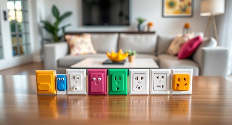 child safe outlet protection options