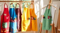 children s art aprons selection