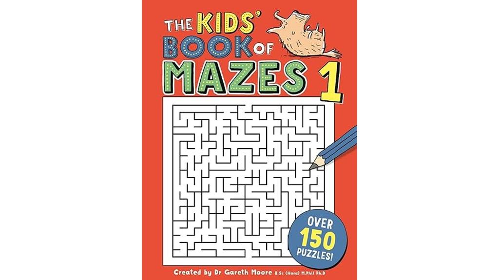 children s maze activity book