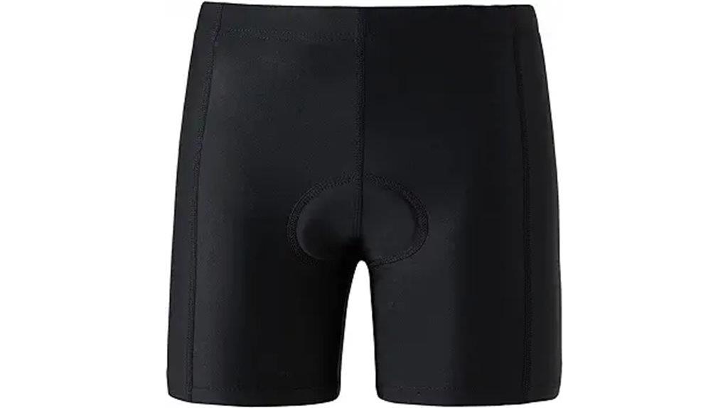 children s padded cycling shorts
