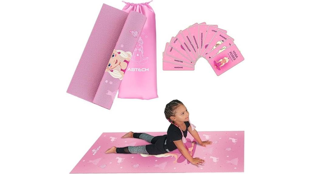 children s yoga mat set