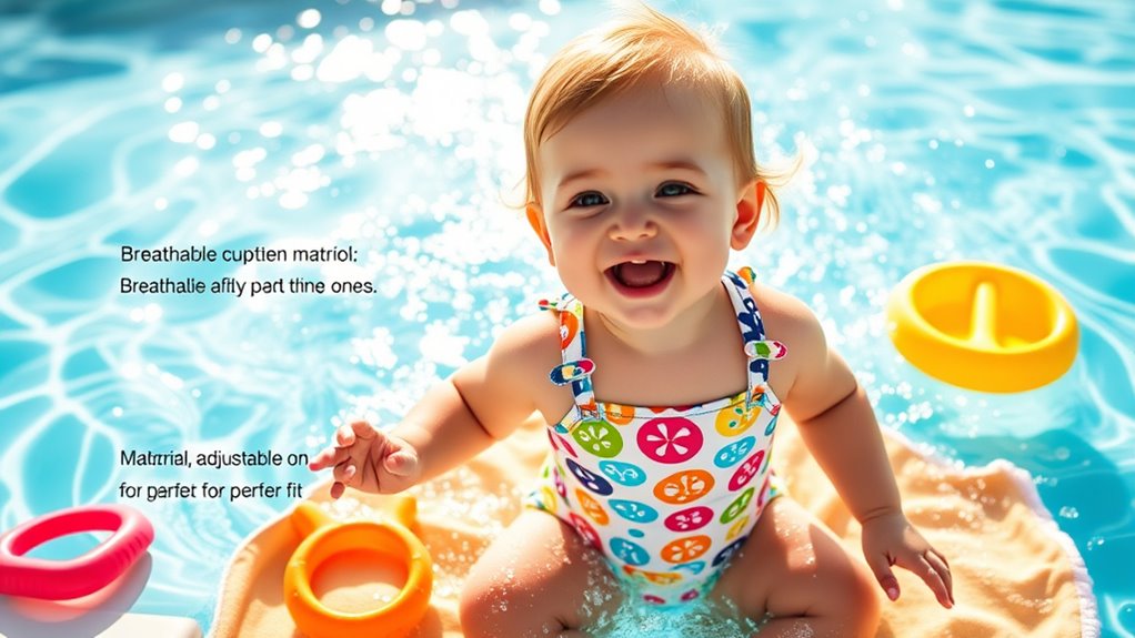 choosing baby swimsuit factors