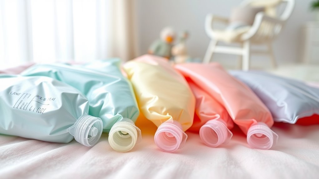 choosing breast milk bags