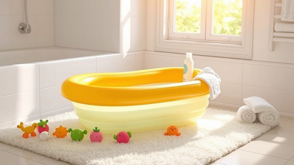 choosing inflatable baby bathtubs