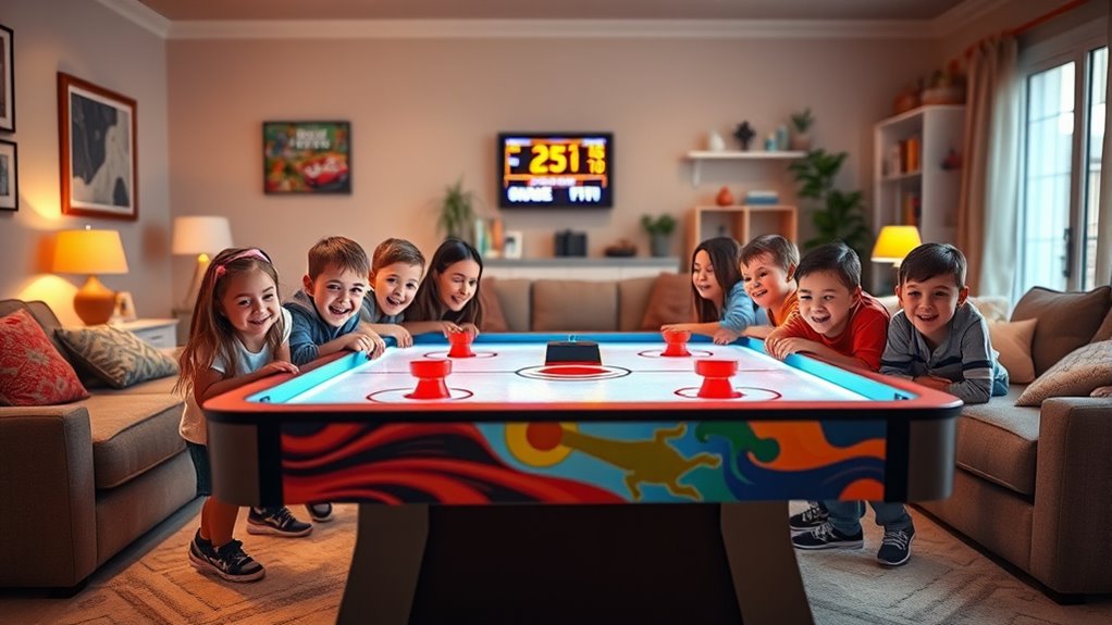 choosing kids air hockey