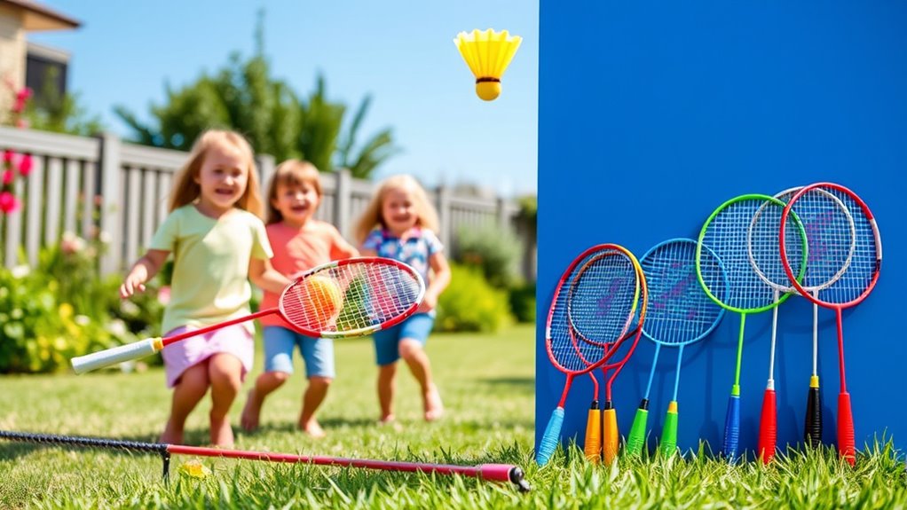 choosing kids badminton sets