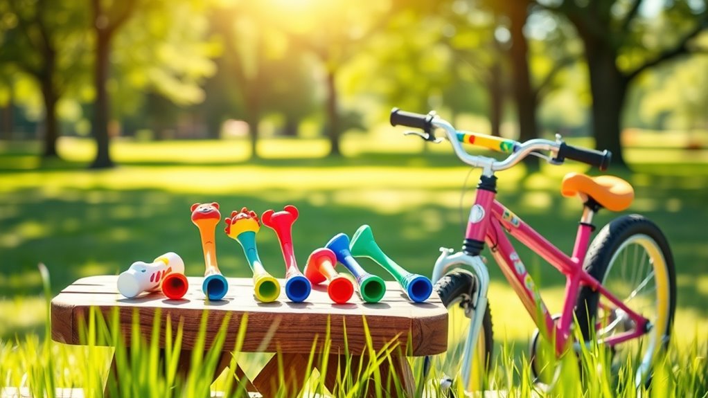 choosing kids bike horns