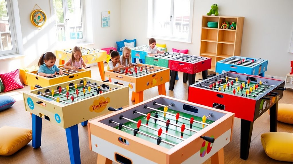 choosing kids foosball tables
