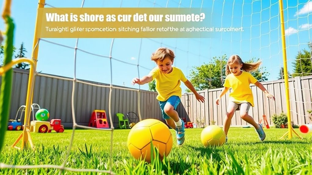 choosing kids soccer nets