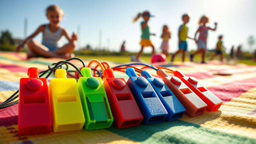choosing kids sports whistles