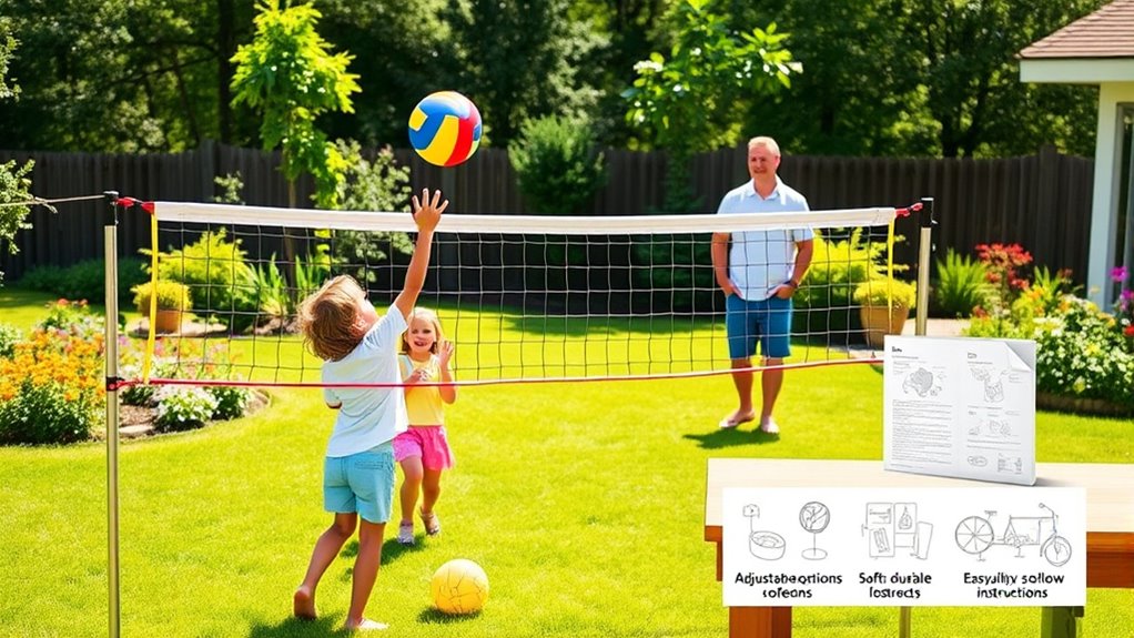 choosing kids volleyball sets