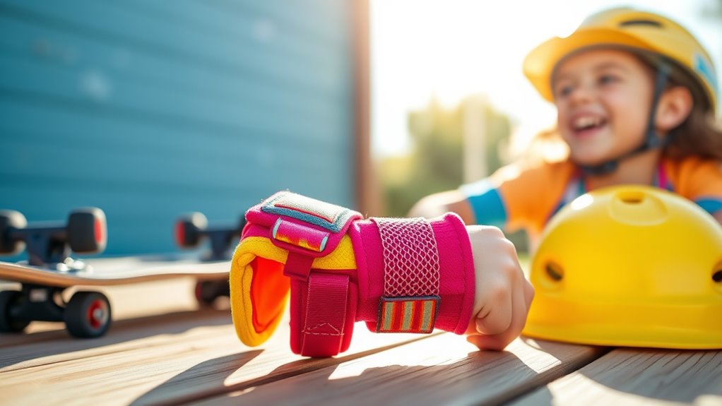 choosing kids wrist guards