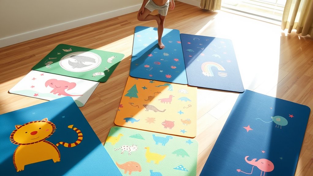 choosing kids yoga mats