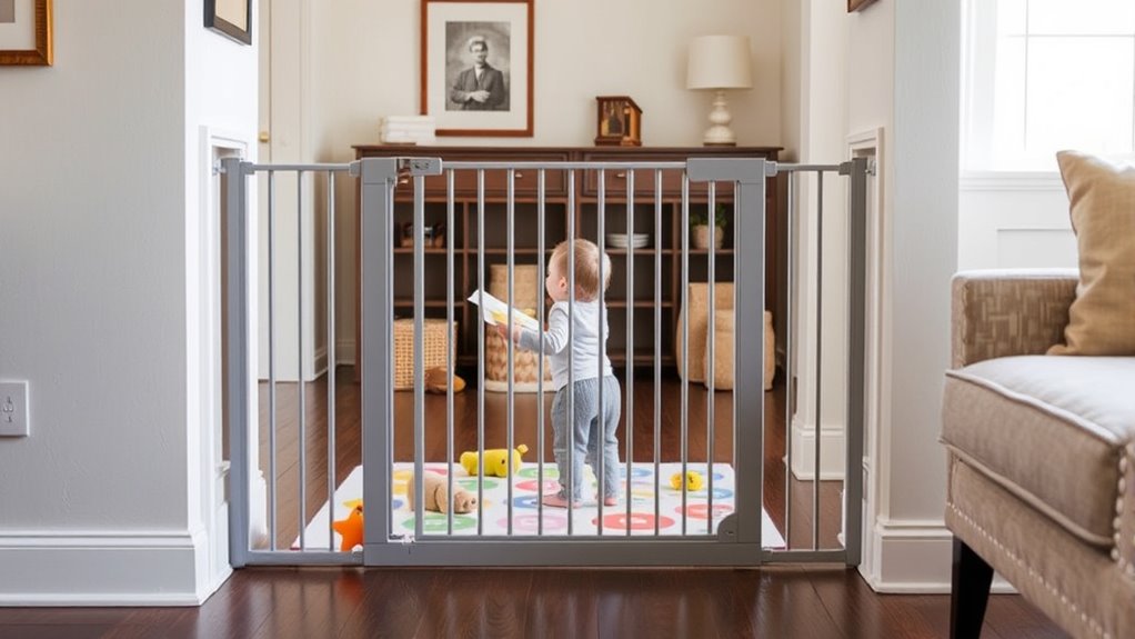 choosing pressure mounted baby gates