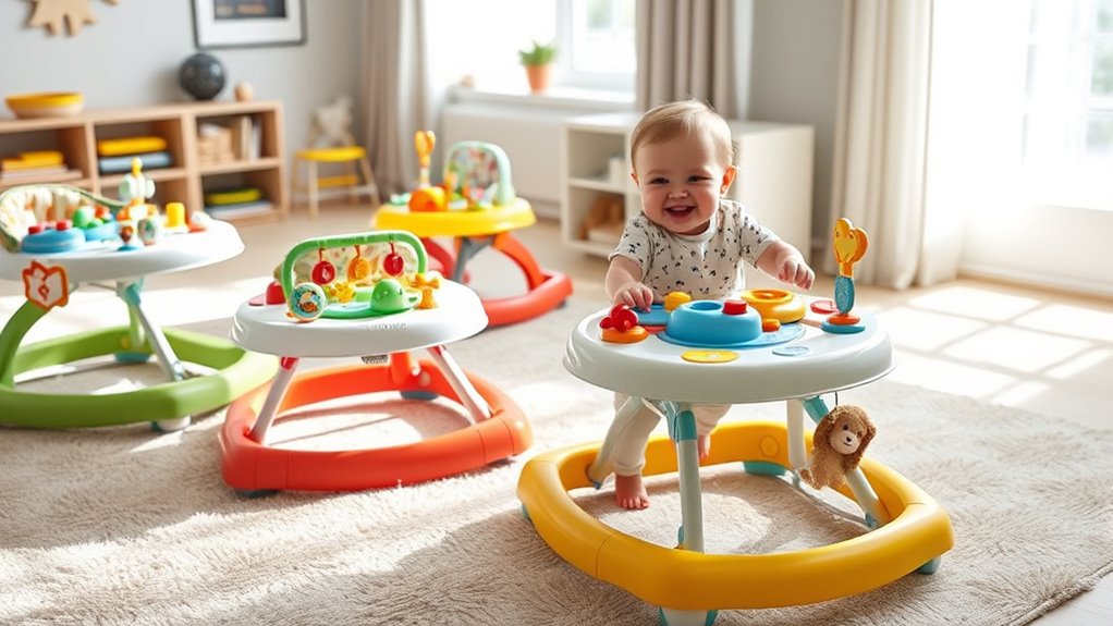 choosing safe baby walkers