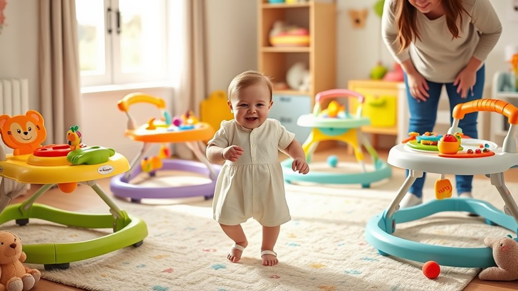 choosing safe baby walkers