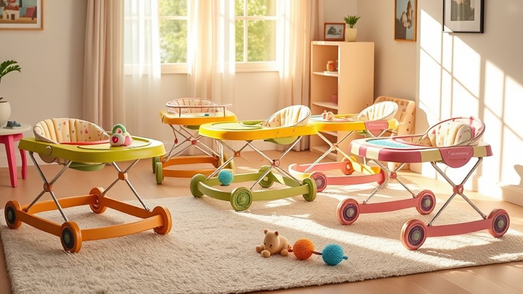 choosing safe baby walkers
