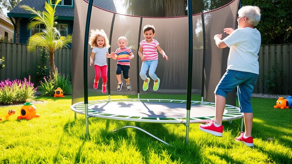 choosing safe kids trampolines