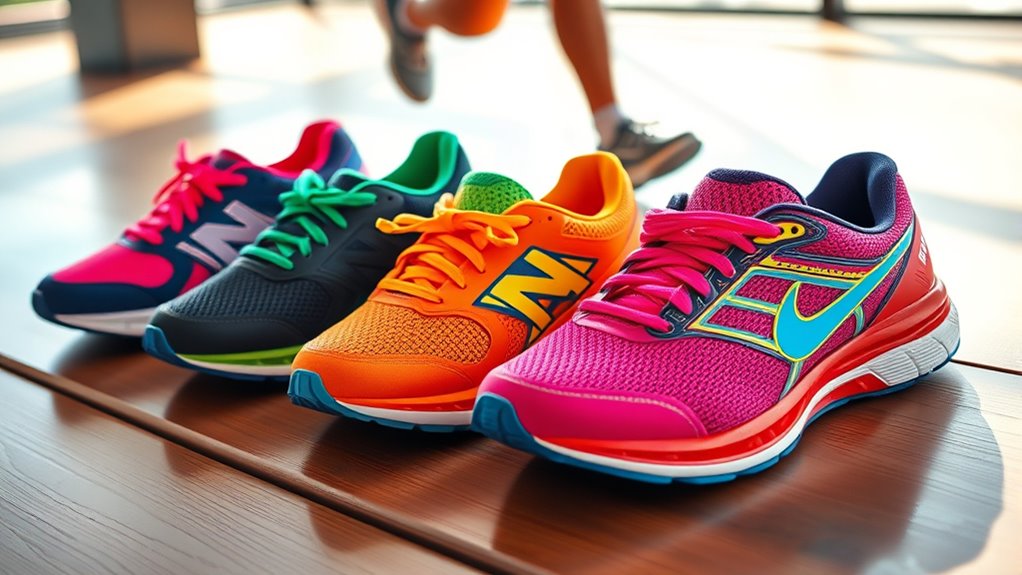 choosing teen running shoes