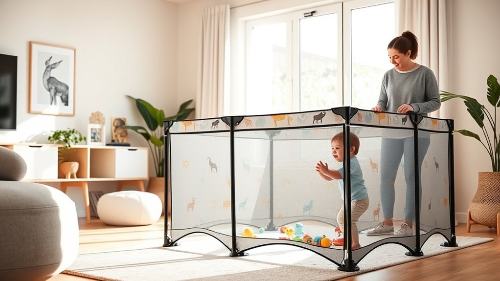 choosing the right playpen