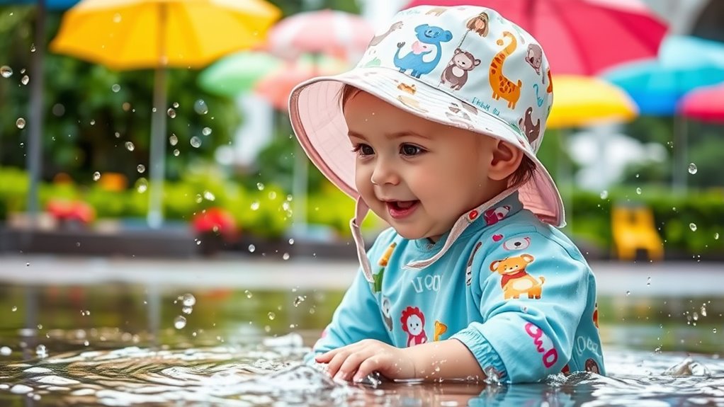 choosing toddler rain hats