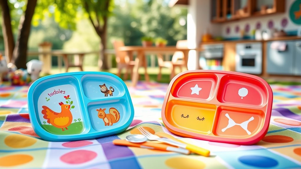 choosing toddler training plates