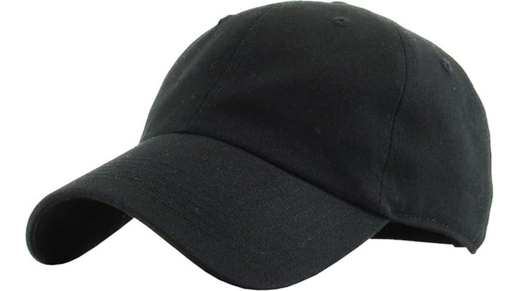 classic adjustable cotton cap