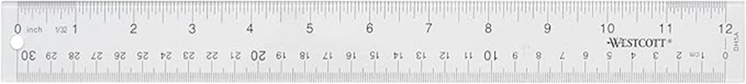 clear acrylic ruler 12 inches