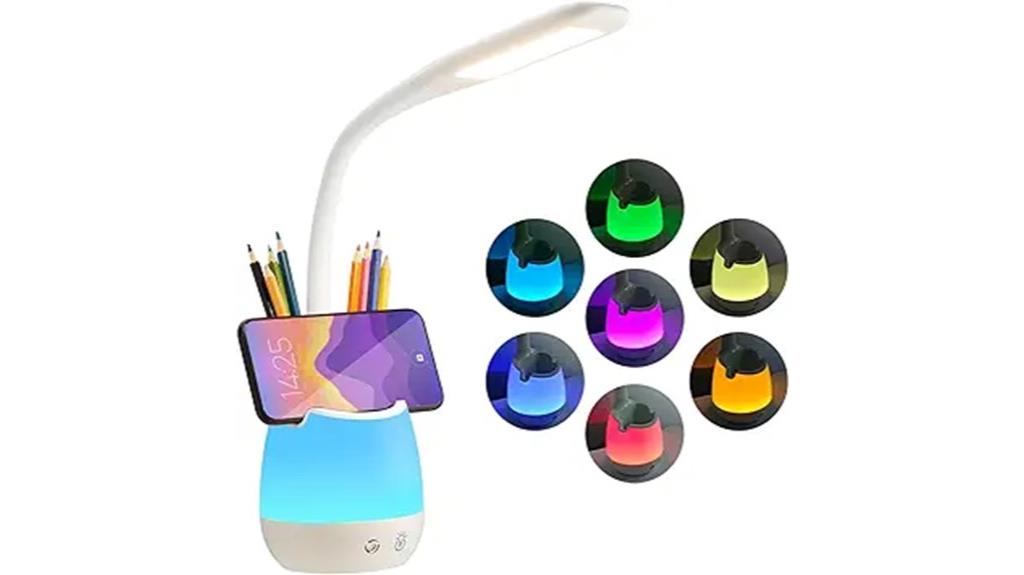 color changing desk lamp