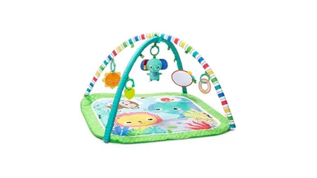 colorful baby play gym