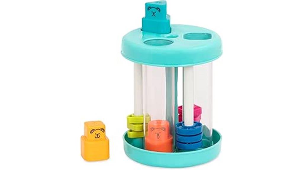 colorful educational shape sorter