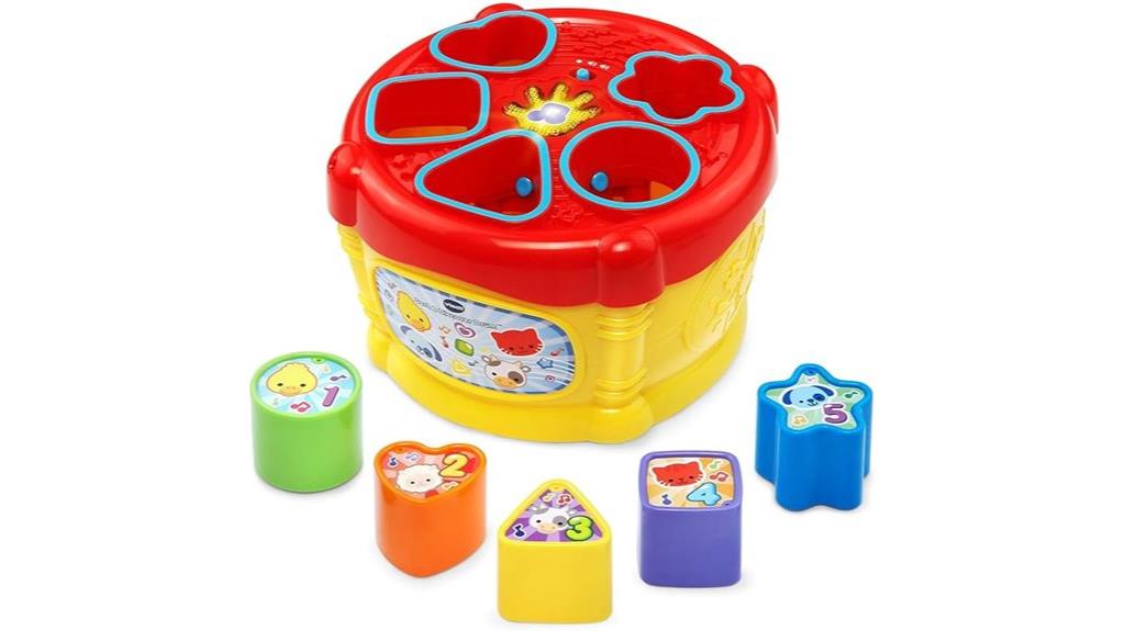 colorful educational toy drum