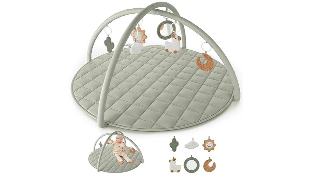 colorful play gym set