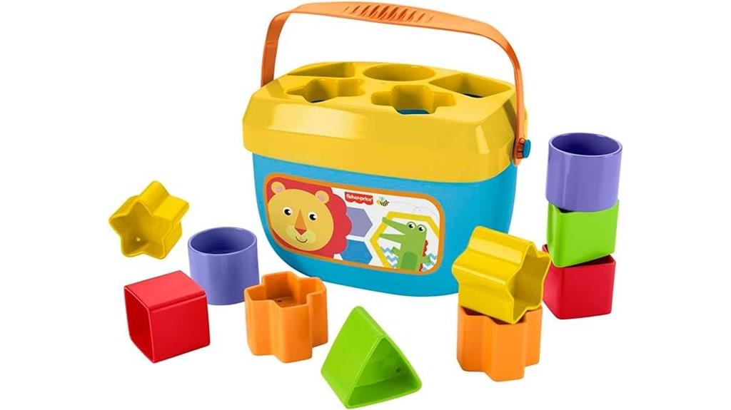colorful shape stacking blocks