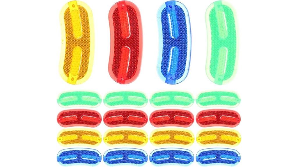 colorful spoke lights set