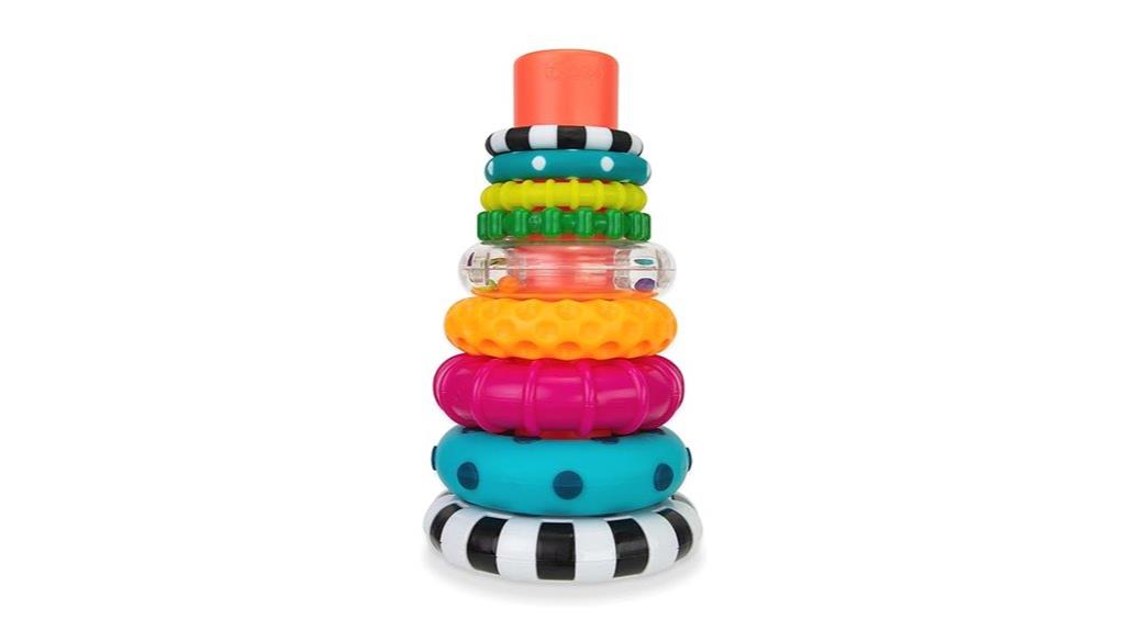 colorful stacking ring toy