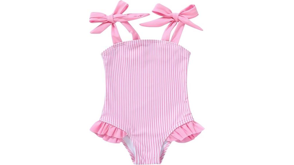 colorful toddler swimsuit design