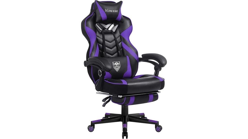 comfortable gaming chair features