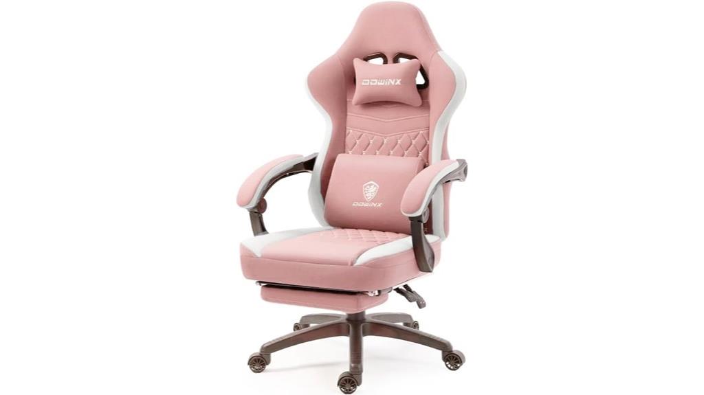 comfortable gaming chair setup