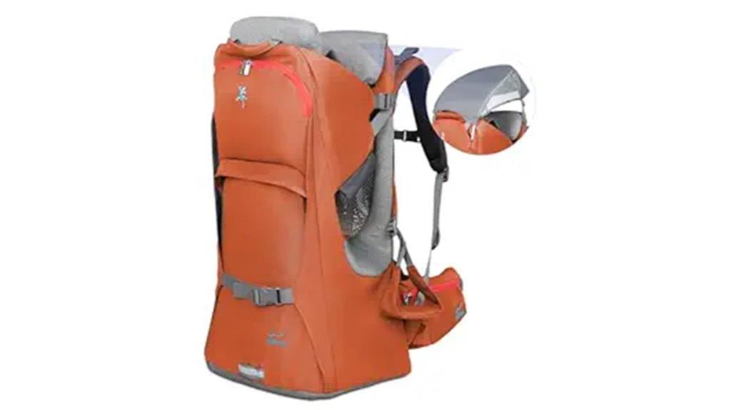 comfortable outdoor baby carrier