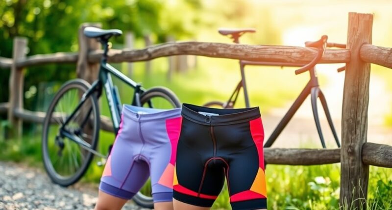 comfortable stylish cycling shorts