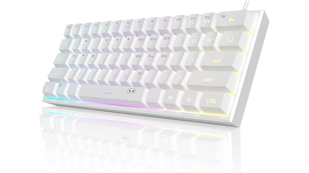 compact gaming keyboard model