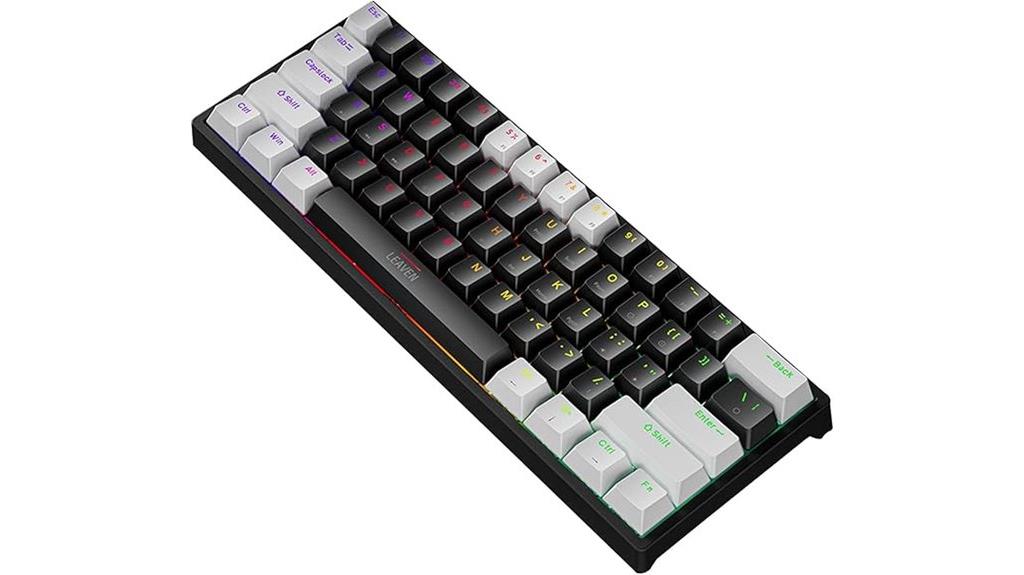 compact mechanical gaming keyboard