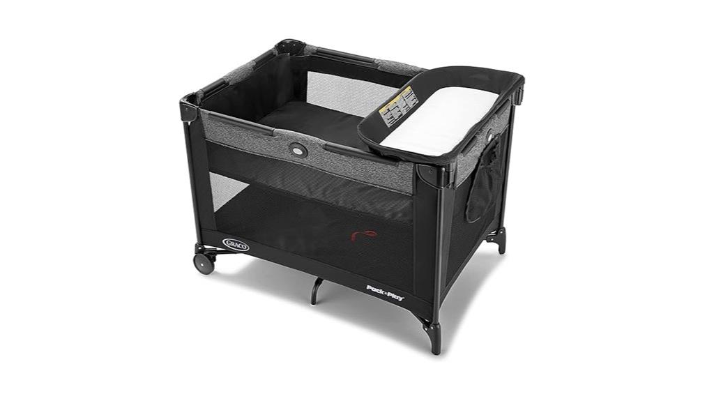 compact portable playard solution