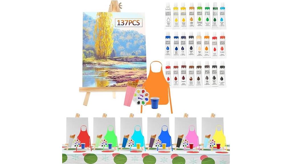 complete kids art set